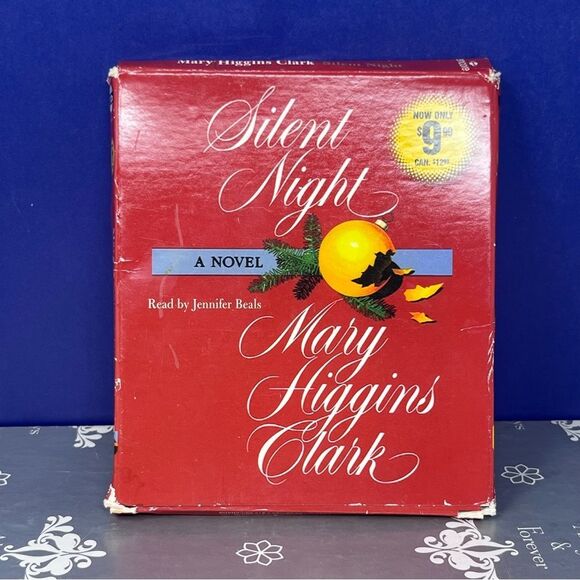 1995 Audio Book CD 2 Disk Silent Night Novel by Mary Higgins Clark - Picture 1 of 8